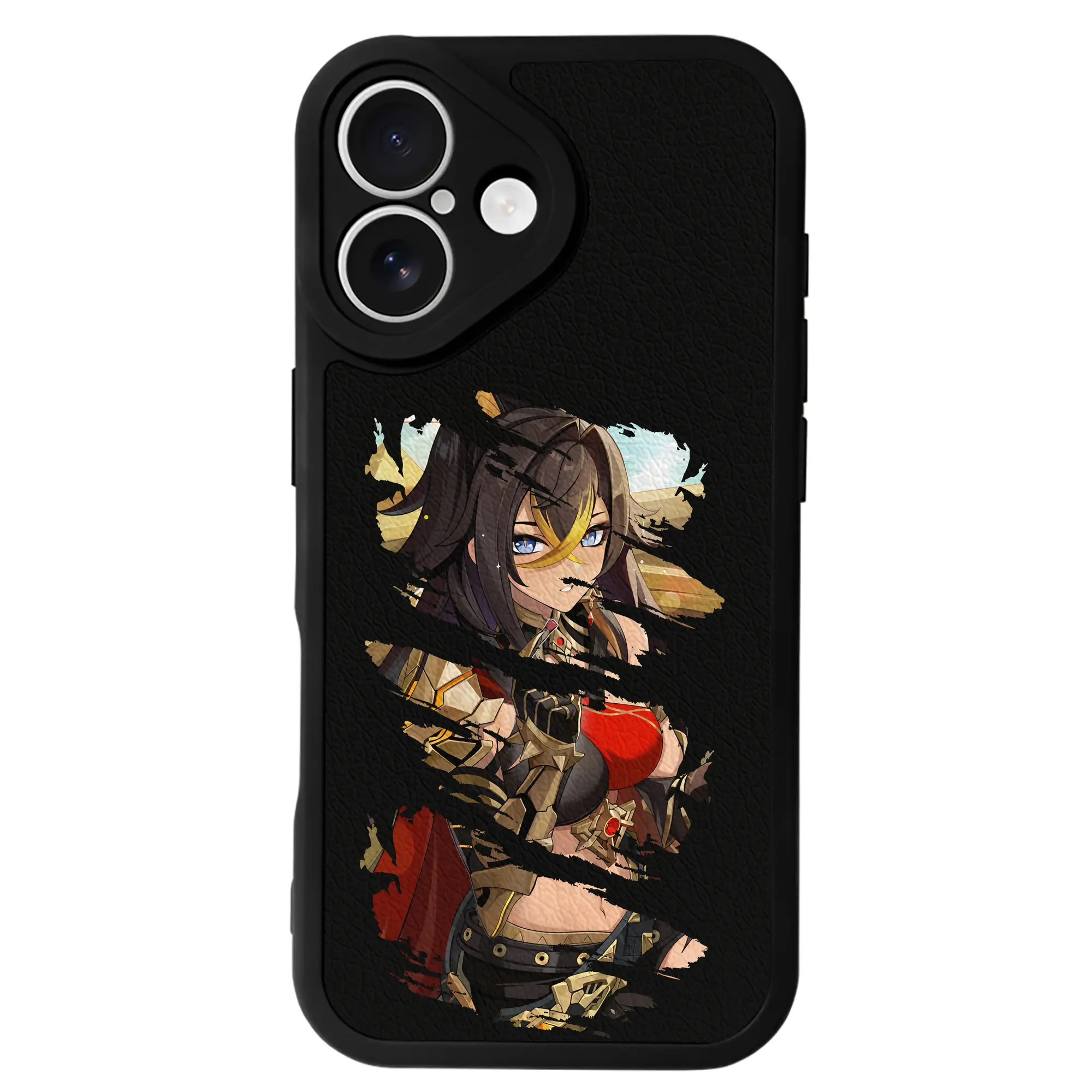 原 神 グッズ ディシア - IPhone 16シリーズ対応 ・ シリコンスマホケース ・ レザー調 ・ 高精度フィット ・ 耐衝撃 ・ ワイヤレス充電対応 ・ 精密カット